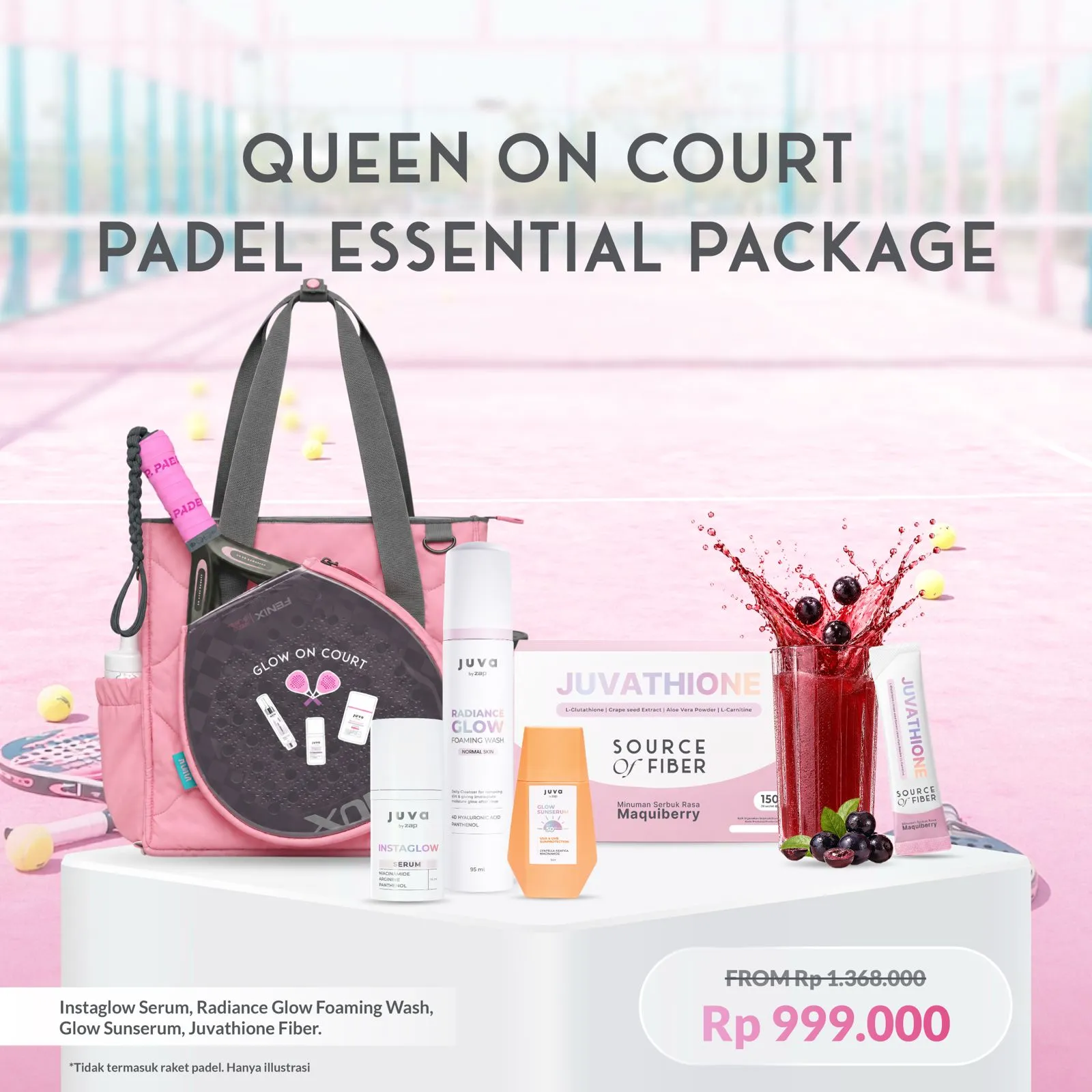 Queen On Court Padel Essential…